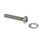 Thumbnail image #1 for AllPoints Foodservice Parts & Supplies 265864 Machine Screw, 4-40 x 5/8 inch