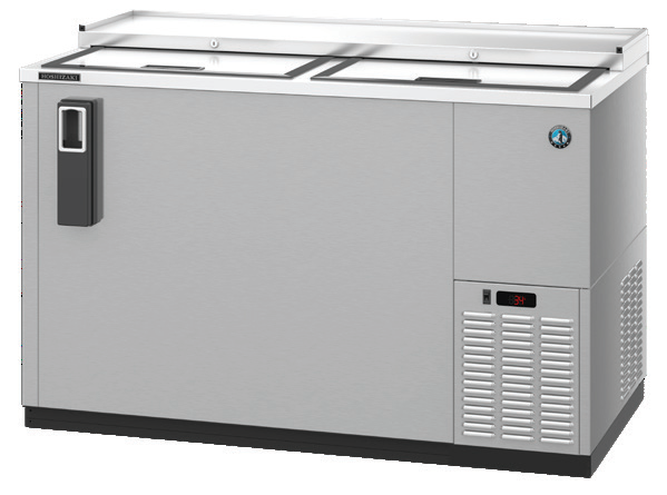 Product image #5 for Hoshizaki CC50-S Two-Section Reach-In Bottle Cooler, 14.4 Cu. Ft., Side-Mounted Self-Contained Refrigeration