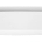 Thumbnail image #1 for Mikasa Hospitality Seltmann 001-590505 Rectangular Porcelain Platter, 13.78 x 5.51"