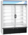 Thumbnail image #5 for Hoshizaki RM-49-HC Two-Section Reach-In Glass Door Refrigerated Merchandiser, 42.61 Cu. Ft., Bottom-Mount Self-Contained