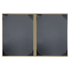 Thumbnail image #2 for Risch EVERGREEN-2V 8.5X11 Vinyl Double-Fold Menu Cover, 8-1/2 x 11 in, 2-View Case of 25