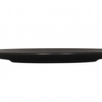 Thumbnail image #1 for Cal-Mil Charlotte 24110-6-13 Round Flat Melamine Plate, Black, 6" Diameter Case of 6