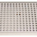 Thumbnail image #5 for Micro Matic USA DP-820D-18 Surface-Mount Stainless Steel Drip Tray Trough with Perforated Screen, 18 x 8 Inches