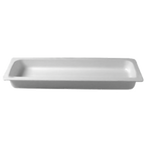 Thumbnail image #1 for G.E.T. Bugambilia IH2/4DLM Cast Aluminum Food Pan, 1/2 Size Long, 3.6 qt., Resin-Coated Lime, 3.9" Deep