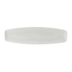 Thumbnail image #1 for Tuxton China DuraTux®© BPH-140V Rectangular Porcelain Plate, 14" x 4" x 5/8" H, Porcelain White 1 Dozen