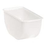 Thumbnail image #1 for TableCraft Products 107 Condiment/Garnish Holder Insert, 1 qt, Plastic, White Case of 12