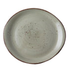 Thumbnail image #1 for Tableware Solutions USA Rustics by Continental 30PEB234-02 Oblong China Plate, 8 x 7 in, Pebble Light Green Case of 24