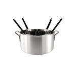Thumbnail image #1 for CAC China ALPC-20ST 5-Piece Pasta Cooker Set, 20 qt Aluminum Pot with 4 Stainless Steel Inserts