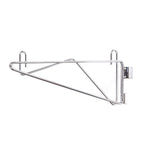 Thumbnail image #1 for Tarrison Products Ltd. TS-APB24ZS Adjustable Wall-Mount Shelf Bracket, 24"D, Clear Epoxy Finish