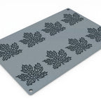 Thumbnail image #1 for JB Prince Pavoni MA374 Maple Silicone Baking Mold, 8 Forms
