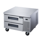 Thumbnail image #1 for Dukers Appliance Co., USA Ltd. DCB36-D2 Refrigerated Chef Base, 36"W, 2 Drawers, Self-Contained Side-Mounted Refrigeration