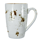 Thumbnail image #1 for Vertex China London Terra LTW-178 10-1/2 oz China Mug with Handle, Hand-Painted Terra White Case of 3 Dozen