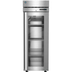 Thumbnail image #1 for Hoshizaki Steelheart R1A-FGE 1-Section Reach-In Refrigerator, 23.1 cu. ft., Full-Height Hinged Glass Door, Stainless Steel Interior