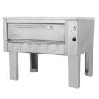Thumbnail image #1 for Zesto 209SS Gas Single Deck Oven with Stainless Steel Exterior, Refractory Stone Hearth, 36-Inch Cooking Area