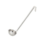 Thumbnail image #1 for TableCraft Products 4704 4 oz One-Piece Stainless Steel Ladle with Built-In Hook Case of 12