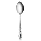 Thumbnail image #1 for New Star Foodservice Inc. 58727 Demitasse Tea Spoon, 18/0 Stainless Steel, 1.8 mm Gauge, Rose Pattern Case of 24 Dozen