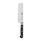 Thumbnail image #1 for Zwilling J.A. Henckels Pro 1002865 Nakiri Knife, 6-1/2" Smooth Edge, Forged High-Carbon Stainless Steel, Polymer Handle