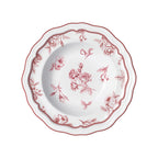 Thumbnail image #1 for Steelite International Folio, Porcelain 62540FP814 Rim Soup Bowl, 15 oz, 9.75", Porcelain, Marisa Maroon Case of 2 Dozen