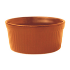 Thumbnail image #1 for International Tableware Cancun RAMF-2-O 2 oz Orange Fluted Ceramic Ramekin Case of 3 Dozen