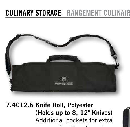 Product image #3 for Victorinox 7.4012.6 Knife Roll & Bag