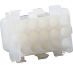 Thumbnail image #1 for AllPoints Foodservice Parts & Supplies 1681526 15-Pin Female Plastic Connector, White