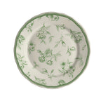 Thumbnail image #1 for Steelite International HL Ivory HL54863885 Round China Plate, 10-5/8", Carolyn Marisa Green, Scalloped Edge 1 Dozen