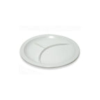 Thumbnail image #1 for Concasse MCPLMR22B Round Melamine Plate, 8-1/2", White Case of 96