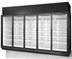 Thumbnail image #2 for 5-Section Self-Contained Medium Temperature Glass Door Refrigerated Merchandiser, Black Exterior/White Interior