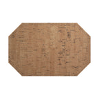 Thumbnail image #1 for Risch Vino TABLEMATOCT-VINO 17X11 Octagonal Faux Cork Table Mat, 17 x 11 in, Rigid Hardboard with Non-Skid Backing Case of 25