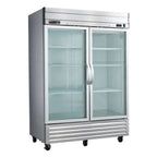 Thumbnail image #1 for Maxximum Maxx Cold V-Series MVR-49GDHC Two-Section Reach-In Refrigerator, 42 cu. ft., 54"W, Bottom-Mounted Self-Contained Refrigeration