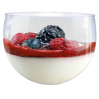 Thumbnail image #1 for JB Prince Comatec RB111 Disposable Loop Bowl, 6-3/4 oz, 3 in Diameter x 2-1/5 in H, Transparent Plastic