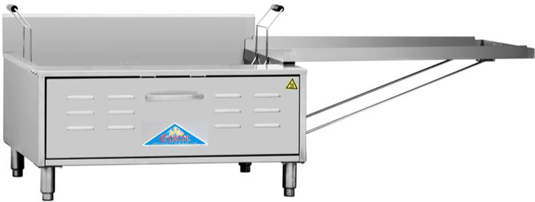 Product image #5 for Comstock-Castle 31.75-Inch Wide Countertop Gas Doughnut Fryer, 30-40 lb. Fat Capacity
