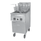 Thumbnail image #1 for Keating of Chicago Instant Recovery 18TSE Electric Floor Model Fryer, 18-inch Square, 78 lb Fat Capacity, Solid-State Controls