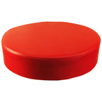Thumbnail image #1 for Oak Street SL3129TOP-RED Backless Vinyl Bar Stool Seat, Red, XL Button Top