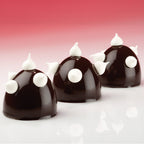 Thumbnail image #2 for JB Prince Pavoni M620 U Silicone Kupola Mold, 35 Compartments, 2-3/8" Diameter x 2-1/4" High, Black