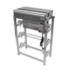 Thumbnail image #1 for Alfa International Heat Seal 112B Floor-Model Food Wrapper, 3-Roll Capacity, Hot Plate, Nonstick Cover, Solid-State Film Cut-Off