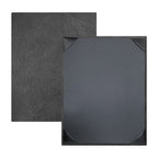 Thumbnail image #1 for Risch Harley HAR-1V 8.5X11 Padded Faux-Leather Single-View Menu Cover, 8-1/2 x 11 in Case of 25