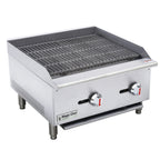 Thumbnail image #2 for Magic Chef Commercial E-Series M24CB 24" Countertop Radiant Charbroiler, Natural Gas, Adjustable/Reversible Cast Iron Grates