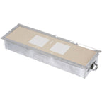 Thumbnail image #1 for AllPoints Foodservice Parts & Supplies 263696 Infrared Griddle/Grill Burner, 6-3/4" Deep