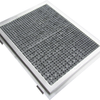 Thumbnail image #1 for IMC/Teddy ASFT-2430-CH-ADA Anti-Spill Stainless Steel Floor Trough, 30"W x 24"D, 6" Deep, ADA
