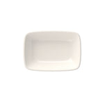 Thumbnail image #1 for Mikasa Hospitality ID Fine 5316288 Rectangular Fine China Platter, 4.29"W x 11.83"D, Dishwasher Safe Case of 6