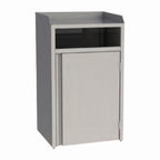 Thumbnail image #1 for Lakeside Manufacturing 4310 35-Gallon Stainless Steel Underbar Waste Station with Front Swing Door and Waste Chute