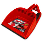 Thumbnail image #1 for Libman Commercial 2125 Step-On Plastic Dustpan, Red, 12"W x 4-1/4"D x 18"H Case of 4