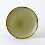 Thumbnail image #1 for Cardinal Harvest Green By Dudson HG217 Vitrified Ceramic Coupe Plate, Round, 8-2/3 in 1 Dozen