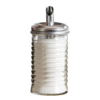 Thumbnail image #1 for TableCraft Products Beehive HBH860 Glass Sugar Pourer, 12 oz, Stainless Steel Pour Spout, 6-5/8"H Case of 12