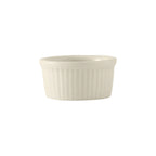 Thumbnail image #1 for Tuxton China DuraTux®© BEX-0552 Ceramic Ramekin, 5-1/2 oz, Round Fluted, 3-5/8" Diameter Case of 4 Dozen