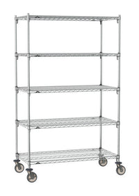 Metro Super Erecta SA-2130C-80-M5 Super Adjustable Mobile Wire Shelving Unit, 30