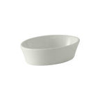 Thumbnail image #1 for Tuxton China DuraTux®© BWK-060 7 oz Oval Ceramic Baking Dish, White, 5-3/8" x 3-7/8" x 1-1/2" 1 Dozen