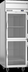 Thumbnail image #5 for Beverage-Air Horizon Series 1-Section Top-Mount Reach-In Refrigerator with 2 Half Glass Doors, 22.28 Cu. Ft.