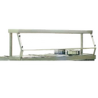 Thumbnail image #1 for Eagle Group Deluxe DSSP-HT2 Single-Sided 2-Pan Serving Shelf, 33"W x 10"D x 13-1/2"H, Stainless Steel with Clear Acrylic Panels